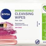 Servetele demachiante Nivea Visage Cleansing Delicate, 25 buc, Nivea