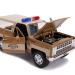 Macheta metalica 1980 chevy police k5, 1:24