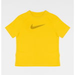 Nike, Tricou cu imprimeu logo pentru fitness, Galben