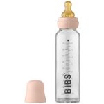 BIBS Baby Glass Bottle 225 ml biberon pentru sugari Blush 225 ml, BIBS