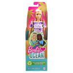 Papusa Barbie Travel aniversare 50 de ani Malibu blonda, Mattel