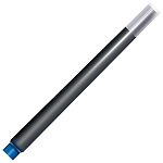Cartuse cu cerneala (mari), albastru - permanent, 5 bucati/cutie, PARKER Quink Standard