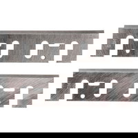 Lama rindea electrica, 2 buc, 110 mm, Graphite, Graphite