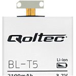 Baterie telefon interna Qoltec 2100 mAh, pentru BL-T5, LG Nexus 4