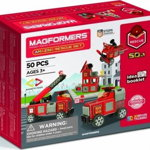 Set de constructie magnetic - Amazing Rescue, 50 piese | Magformers, Magformers