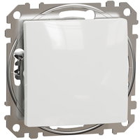 Intrerupator simplu Schneider Sedna SDD111101, IP20, montaj incastrat, alb, 73 x 73 mm, Schneider