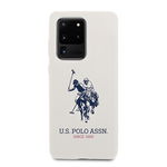 Husa Premium Originala Us Polo Assn Samsung Galaxy S20 Ultra ,alba -ushcs69slhrwh