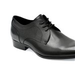 Pantofi ALDO negri, KINGSLEY001, din piele naturala, ALDO