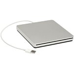 DVD Writer APPLE SuperDrive MD564ZM/A, USB 2.0, argintiu