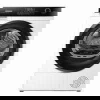 Uscator de rufe Heinner HHPD-HMK90IVFC+++ | Pompa de caldura, 9kg, A+++, Inverter, Alb, HEINNER