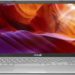 Laptop ASUS X509 Intel Core (10th Gen) i7-1065G7 512GB SSD 8GB FullHD Transparent Silver x509ja-ej032