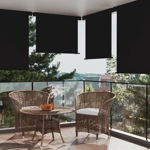 vidaXL Copertină laterală de balcon, gri, 145x250 cm, vidaXL