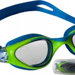 Ochelari de înot Crowell pentru copii Crowell GS23 Splash albastru-verde, Crowell