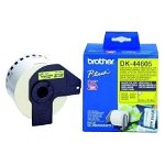 Removable continuous paper tape yellow Brother DK44605, 62mm, Brother