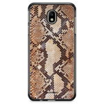 Cazul Bjornberry Samsung Galaxy J3 (2017) - Brown Snakeskin, 