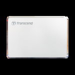 Hard Disk Extern Transcend StoreJet 25C3S 2TB USB 3.1 White