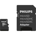 MicroSDHC 8GB Class 10 UHS-I U1 incl. Adapter, Philips