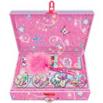 Cutie muzicala cu accesorii, Pecoware, Carton, Fluturi, 3+, Multicolor