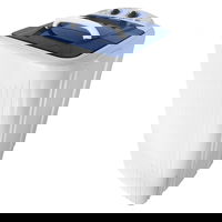 Masina de spalat semiautomata Albatros WM 5.1, 50 litri, spalare 5 kg, 290 W, alb + albastru