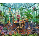 Puzzle Ravensburger - A Morning in the Greenhouse, 500 piese (14832), Ravensburger