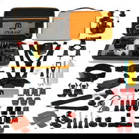 Kit Accesorii PKT26  Ultimate Combo 53in1 pentru Camere Video de Actiune 53 Piese, PULUZ