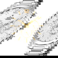 Ceas barbatesc  F20343/B Quartz Argintiu, Festina