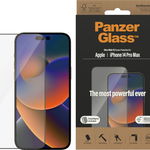 PanzerGlass Ultra-Wide Fit pentru iPhone 14 Pro Max 6,7 PanzerGlass este o protecție pentru ecranul telefonului ce include caracteristica Antibacterial și un instrument de aliniere ușor de folosit. Produsul este fabricat de PanzerGlass și se potriveș, PanzerGlass