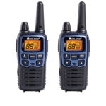 Statie radio PMR/LPD portabila Midland XT60, 2 buc/set, Albastru metalic