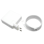 Set incarcator adaptor 87W si cablu alimentare Type C - Type C Fast Charge pentru Macbook Nintendo 2m, PLS