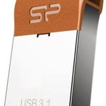 Memorie USB Silicon Power Jewel J35 64GB USB 3.1 COB metal Brown