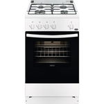 Aragaz ZANUSSI ZCG510B1WA, 4 arzatoare, Gaz, L 50 cm, Grill, alb