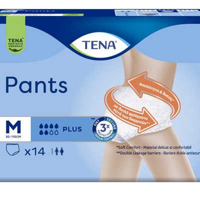 Chiloti pentru incontinenta Pants Plus, M, 14 bucati, Tena