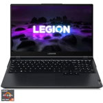 Laptop Gaming Lenovo Legion 5 15ACH6 cu procesor AMD Ryzen 5 5600H pana la 4.20 GHz, 15.6", FHD, IPS, 120Hz, 16GB, 512GB SSD M.2 2280 PCIe 3.0x4 NVMe, NVIDIA GeForce RTX 3050 Ti 4GB GDDR6, No OS, Phantom Blue