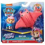 Set 2 figurine Paw Patrol Aqua Pups - Skye si pisica de mare