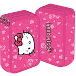 Penar neechipat 3 fermoare Pigna Hello Kitty albastru denim HKPE1803-3 hkpe1803-3