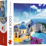 Puzzle Trefl, Vacanta in Grecia, 3000 piese
