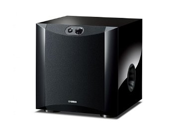 Yamaha NS-SW200 Front Firing Subwoofer with Patented Twisted Flare Port Bass Reflex Tube
