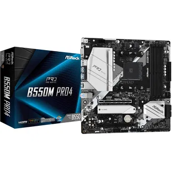 Placa de baza ASRock B550M Pro4 DDR4 Socket AMD AM4 mATX