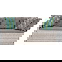 LAGUNA Set mobilier terasă/grădină, 2 canapele, taburet și masă LAGUNA Set mobilier terasă/grădină, 2 canapele, taburet și masă