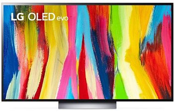 Televizor OLED 195 cm LG OLED77C21LA Clasa F Smart 4K Ultra HD 100Hz