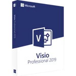 Microsoft Visio Professional 2019, Multilanguage, Windows, Flash USB