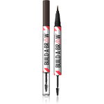 Creion de sprancene + gel de fixare Build a Brow, Ash Brown, 1.4 g, Maybelline