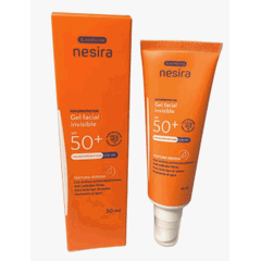 Acofarma Nesira Solar SPF 50+ Invisible Face Gel 50 ml, Acofar