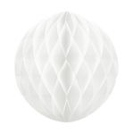 Fagure de hartie alb 20 cm