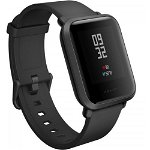 Xiaomi Smartwatch Amazfit BIP Lite, 1.28 inch, curea silicon, Black