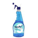 Detergent pentru geamuri Sanify cu pulverizator 750 ml, Sanify