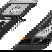 Espressor manual DE’LONGHI Stilosa EC 235.BK, 1l, 1100W, 15 bari, Negru