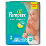 Scutece Pampers 3 Active Baby 4-9kg (82)buc 81116781