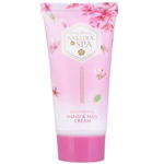 Crema pentru maini si unghii Sakura Spa Cherry Blosom, Accentra 8157821, 60 ml, Accentra