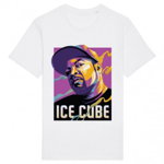 Tricou Barbati Alb "Ice Cube" Engros